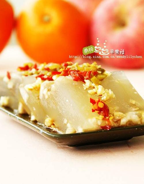 水晶肉皮冻的做法(家宴菜)